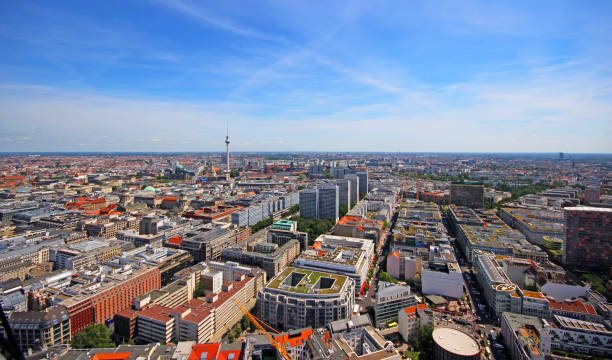 istock Aerial view of Berlin skyline. Germany 1198030548
