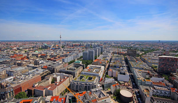 istock Aerial view of Berlin skyline. Germany 1198030751
