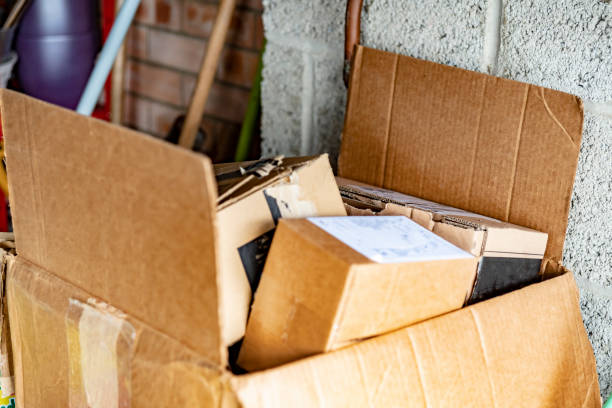 istock 2020 Card board boxes after Christmas 1198032956