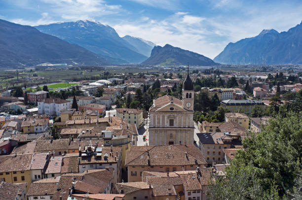 istock panoramic view of town Arco, Italy 1198033220