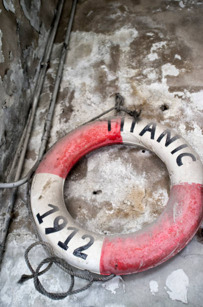 fake Titanic lifebuoy - fotografia de stock