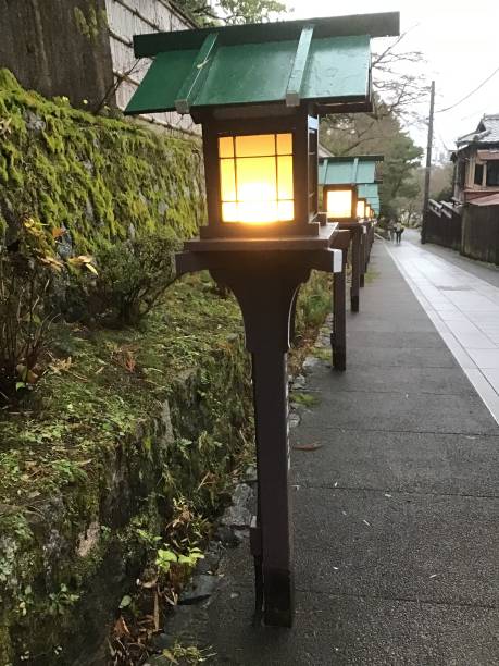 istock Lanterns shining in the evening 1198036418