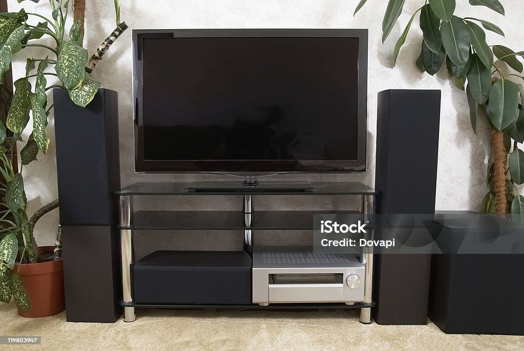 Home theater - Royalty-free Sala de Casa Foto de stock