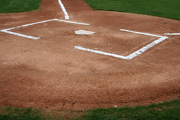 istock Baseball Field at Home Plate 119804073