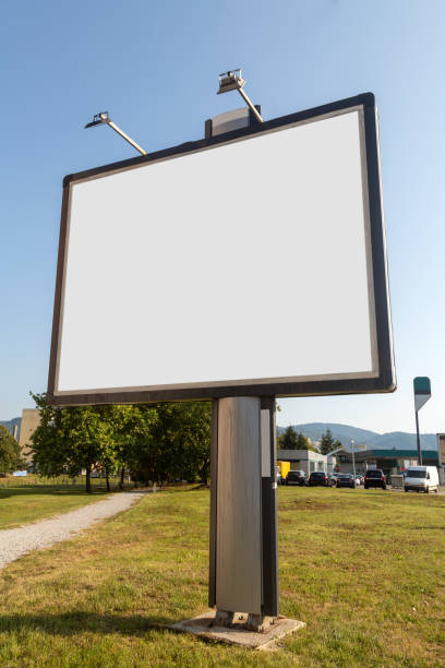 istock Blank billboard mockup for advertising 1198042592