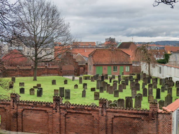 istock Jewish graveyard in Frederia; Denmark 1198043065
