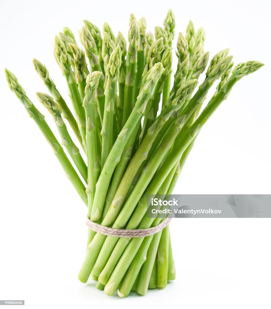 Sheaf of asparagus.  Asparagus Stock Photo