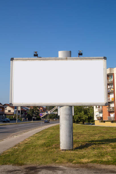 istock Blank billboard mockup for advertising 1198045114