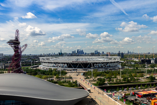 London Stadium , West Ham United's Stadium in Queen Elizabeth Olympic Park, London, Great Britain, UK