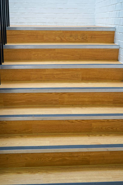 istock Stairs in and office building 1198045453