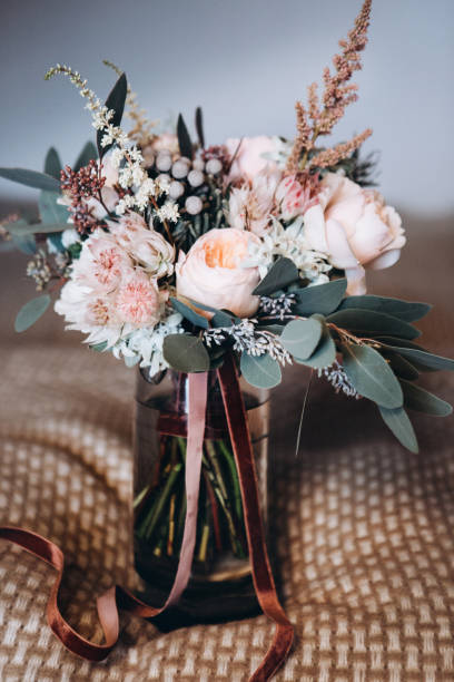 istock Beautiful wedding flowers. Wedding bouquet. 1198045704