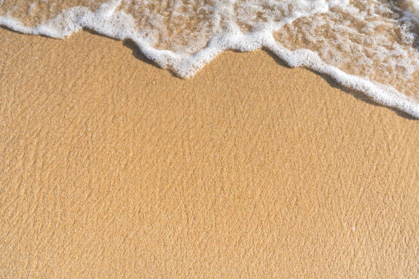 istock Beach and sea waves background 1198051097