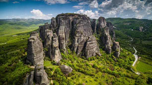 istock Rock Formation in Meteora, Greece 1198056192