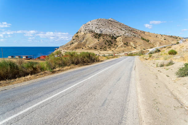 istock Highway along the Black Sea coast. Crimea. 1198060688
