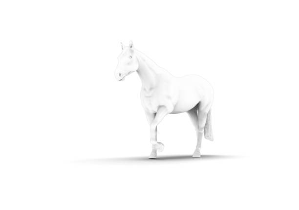 istock Graphic Animal Isolated on White 3D Rendering 1198062296