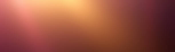 Blurry yellow and pink ambient stage light in smoke atmosphere