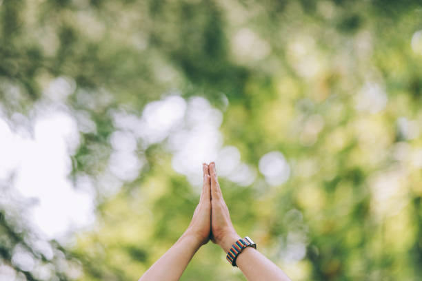 istock Praying Hands, Yoga And Meditation Practice 1198067449