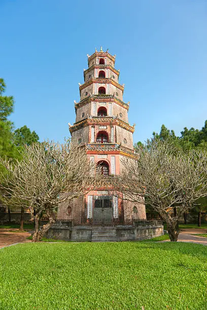 Photo of Thien Mu Pagoda In Hue, Vietnam