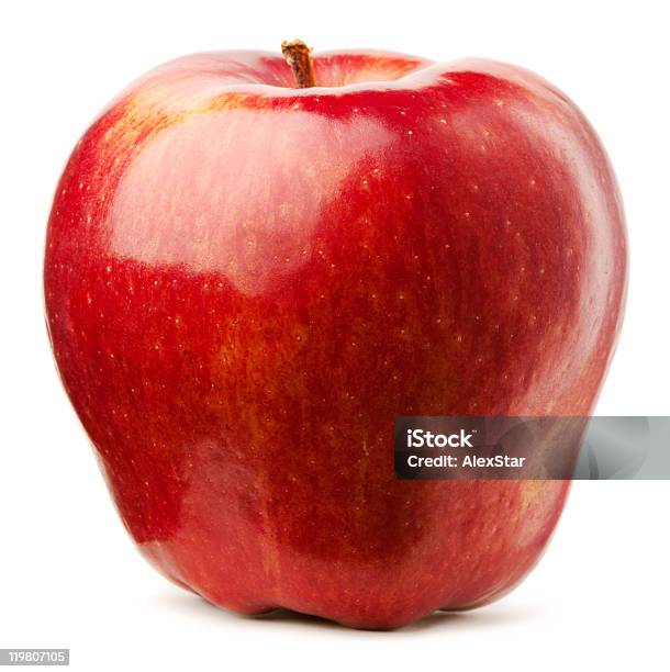 Red Apple Stock Photo - Download Image Now - Apple - Fruit, Bright, Close-up