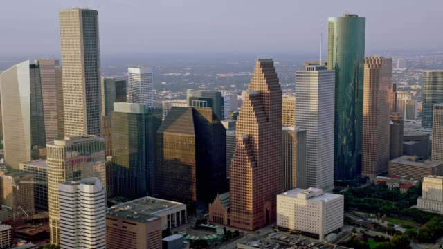 AERIAL Houston Skyline District, Texas