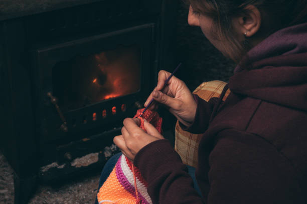 istock crocheting woman 1198081289
