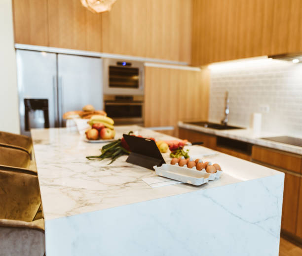 interior view of a modern kitchen