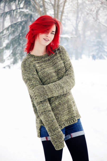 istock Girl with red hair 1198087240