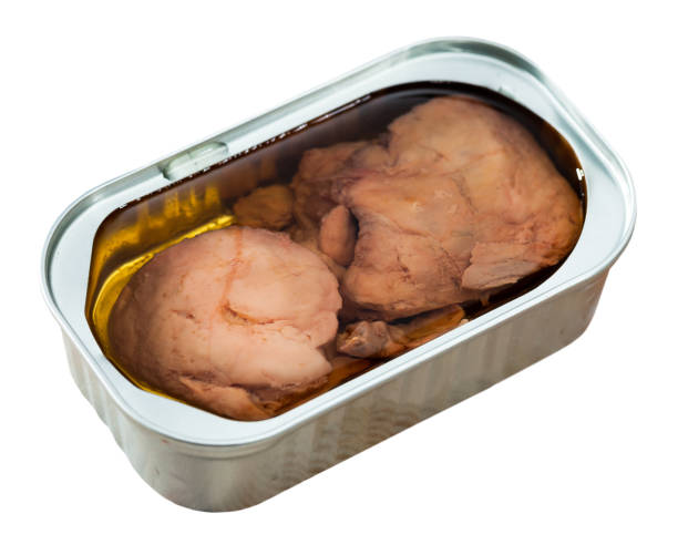istock Canned liver of smoked cod with oil 1198088380