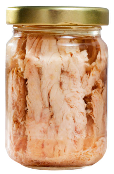 istock Glass jar with preserved bonito 1198088519