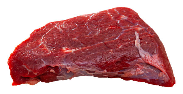 istock Fresh raw veal steak on wooden table 1198089492