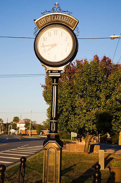 istock Clock in the center of Carrabelle 119809051