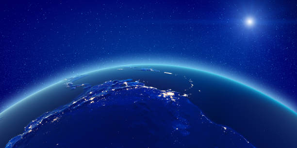istock Columbia and Venezuela city lights 1198092764