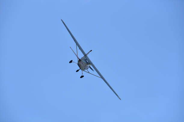 istock Sports airplane in flight 1198094003