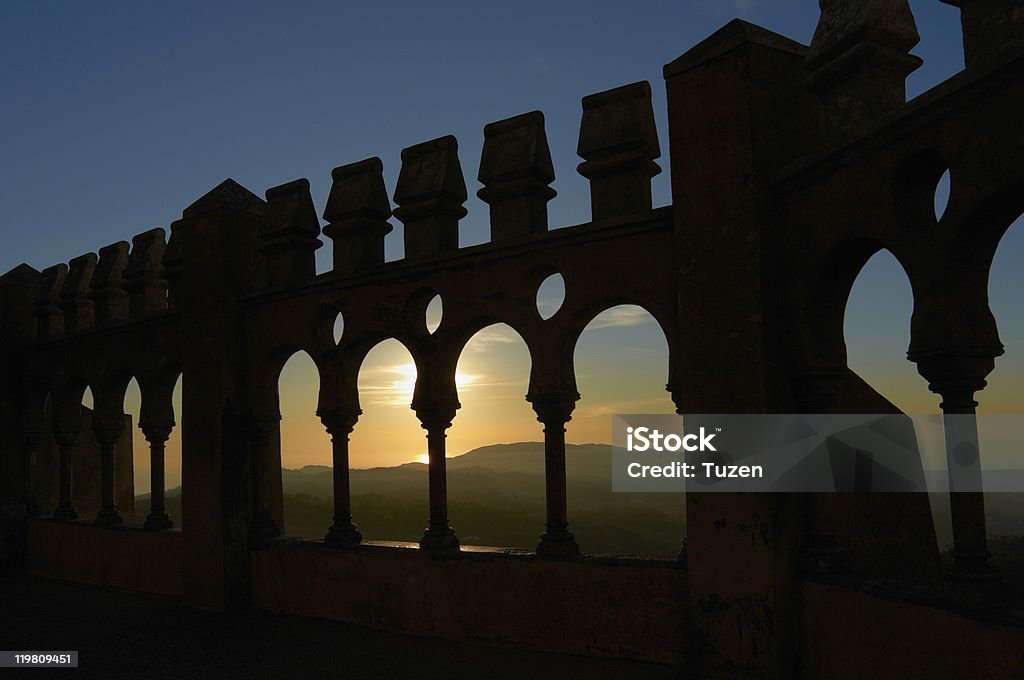 Pena National Palace  Arch - Architectural Feature Stock Photo