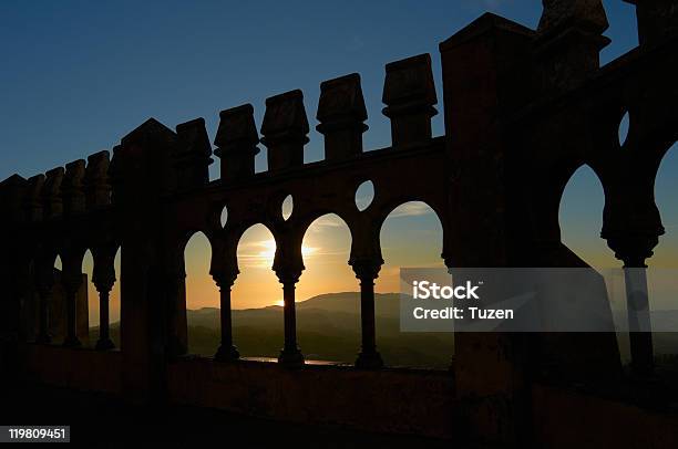 Pena National Palace Stock Photo - Download Image Now - Arch - Architectural Feature, Architecture, Back Lit