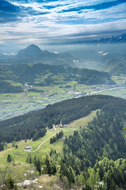 istock a day in the mountains with bright blue sky 1198096256