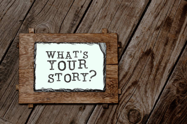 The text What's Your Story?