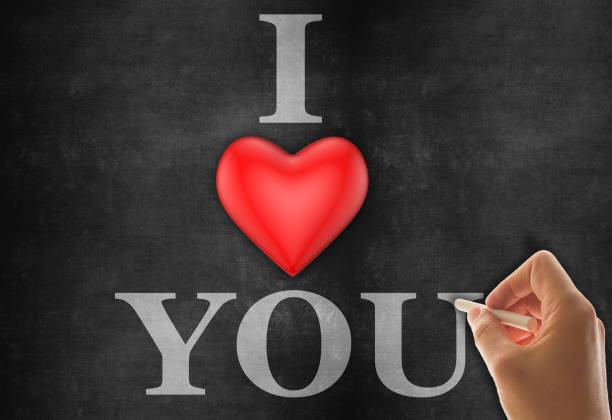 istock I Love You Writing with Chalk on Blackboard 1198100146