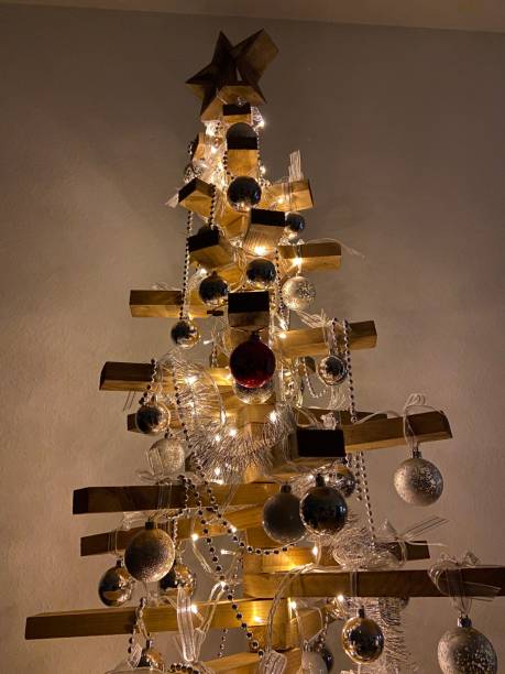 istock brightly lit Christmas baubles 1198101923