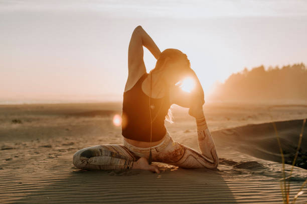 istock Tofino Beach Yoga 1198104282