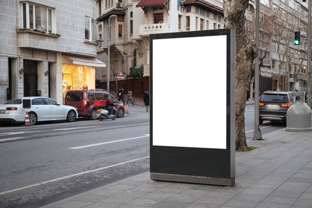 istock Blank billboard in the street 1198105766