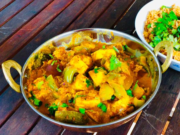 istock North Indian Feast - Kadhai Paneer and Fried Rice 1198111220
