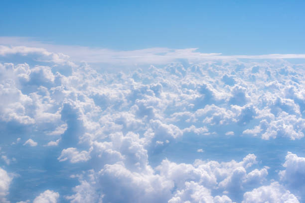 istock Puffy sea of clouds 1198113616