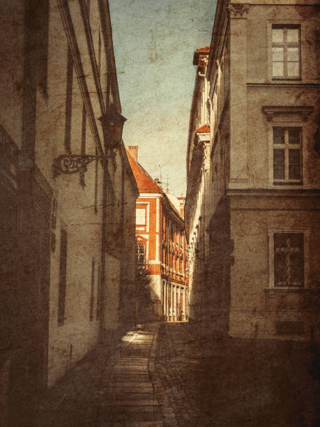 istock Alley in old town in Wroclaw 1198117541