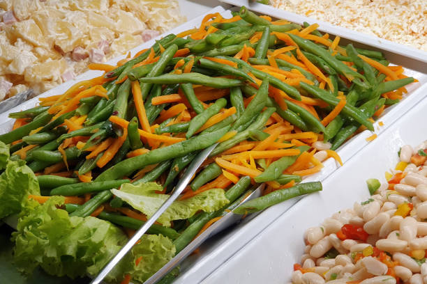 istock Pod and carrot salad 1198121946