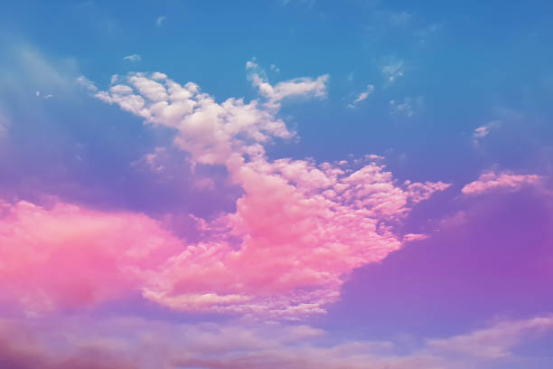 istock Sky blue and purple pink 1198123928