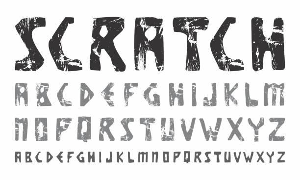 Scratch Caligraphy 12,400+ Scratch Font Stock Photos, Pictures & Royalty-Free Images - iStock