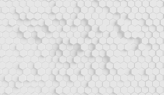Patrón de hexágono de superficie futurista honeycom photo