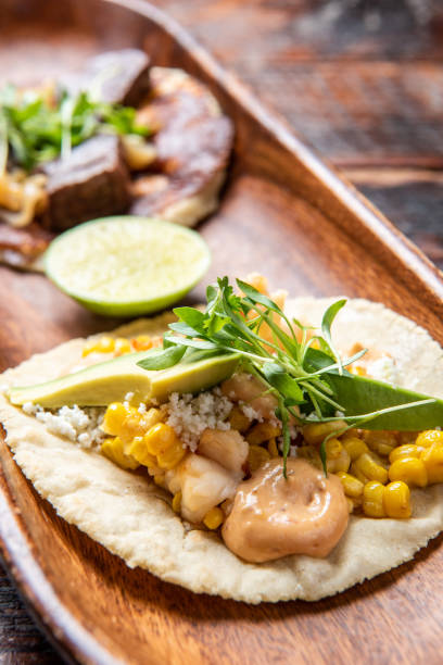 istock Lobster Taco and Beef Filet Mignon Taco 1198132322