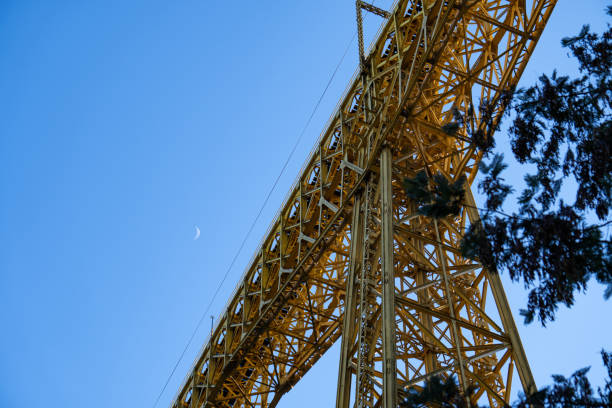 Malleco viaduct in Araucania Region, southern Chile